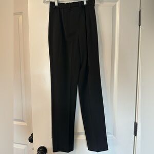 Elegant Black Women's Tapered Trousers